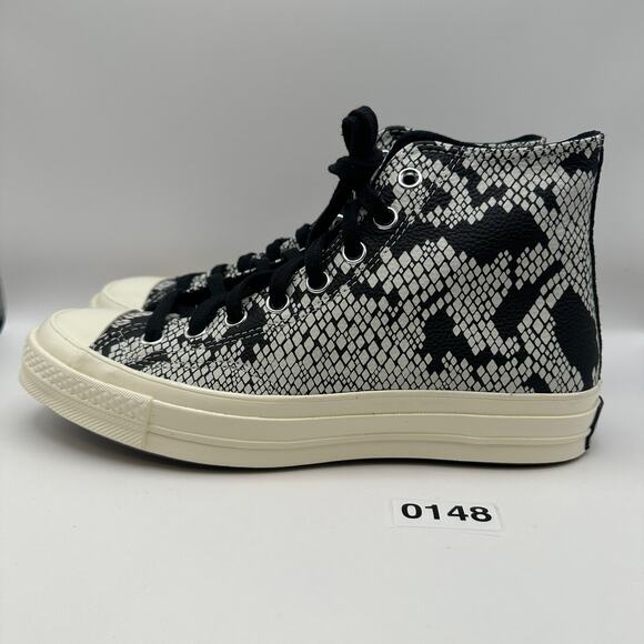 CONVERSE Womens 10 1970s Hi Leather Python Digital Camo - Picture 3 of 8